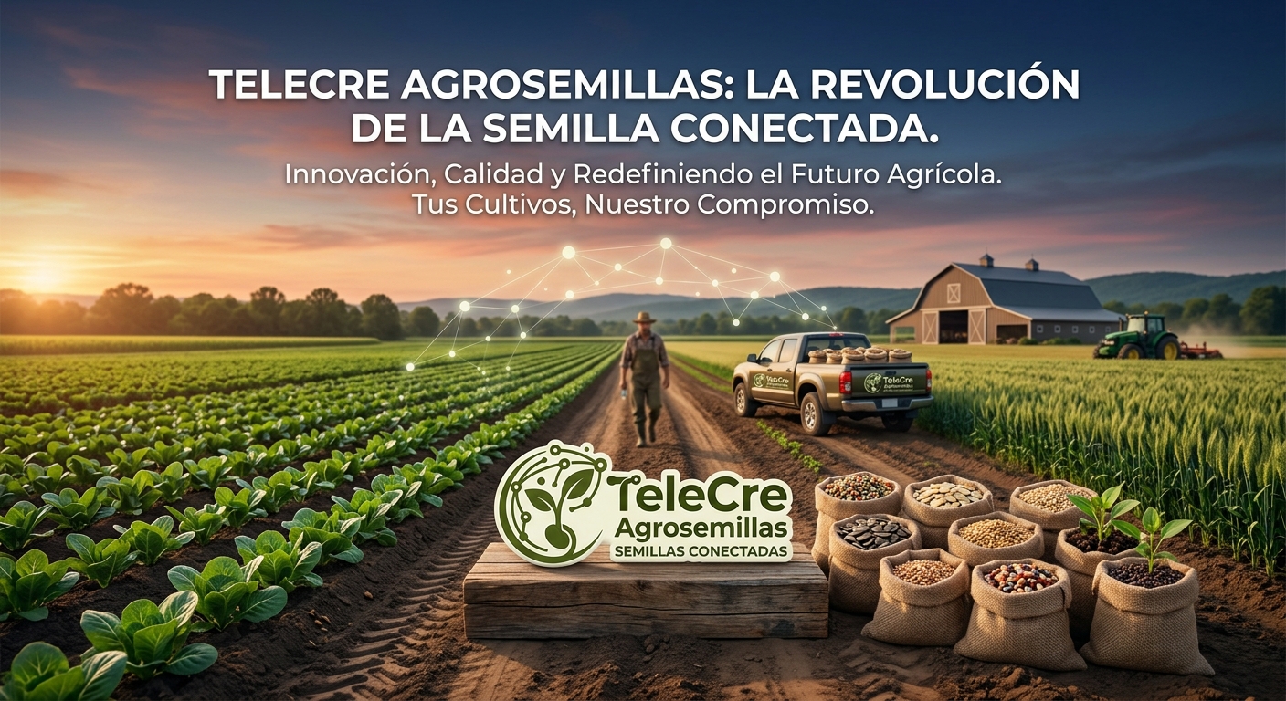 Campo de cultivo con semillas de alto rendimiento en Perú
